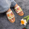 Ayaan Collection Ethnic T-Strap Flats